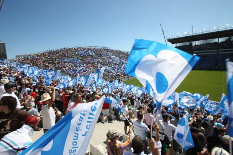 les supporters du Racing 92