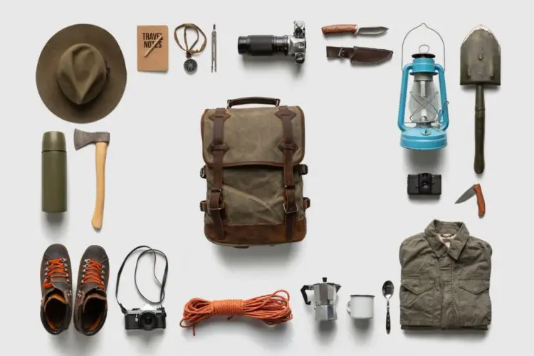 contenu d'un sac de voyage
