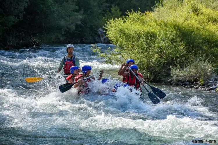 rafting