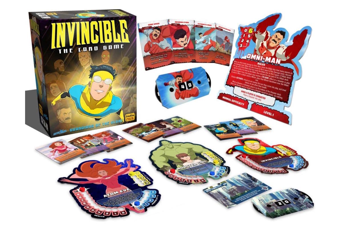 Invincible : Le Jeu de Cartes arrive sur Kickstarter grâce à l'accord de licence signé entre Indie Boards & Cards et Skybound Tabletop