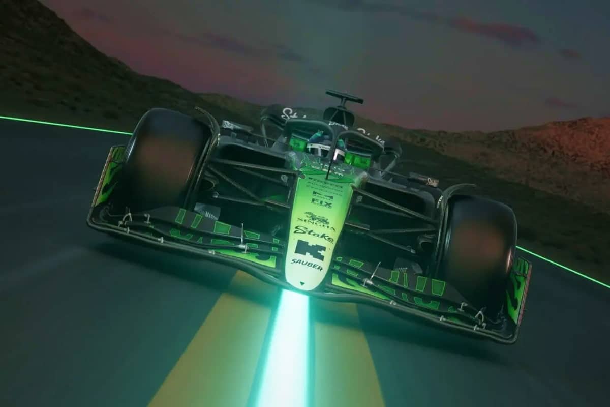 Stake F1 Team livrée speciale Grand Prix de Las Vegas