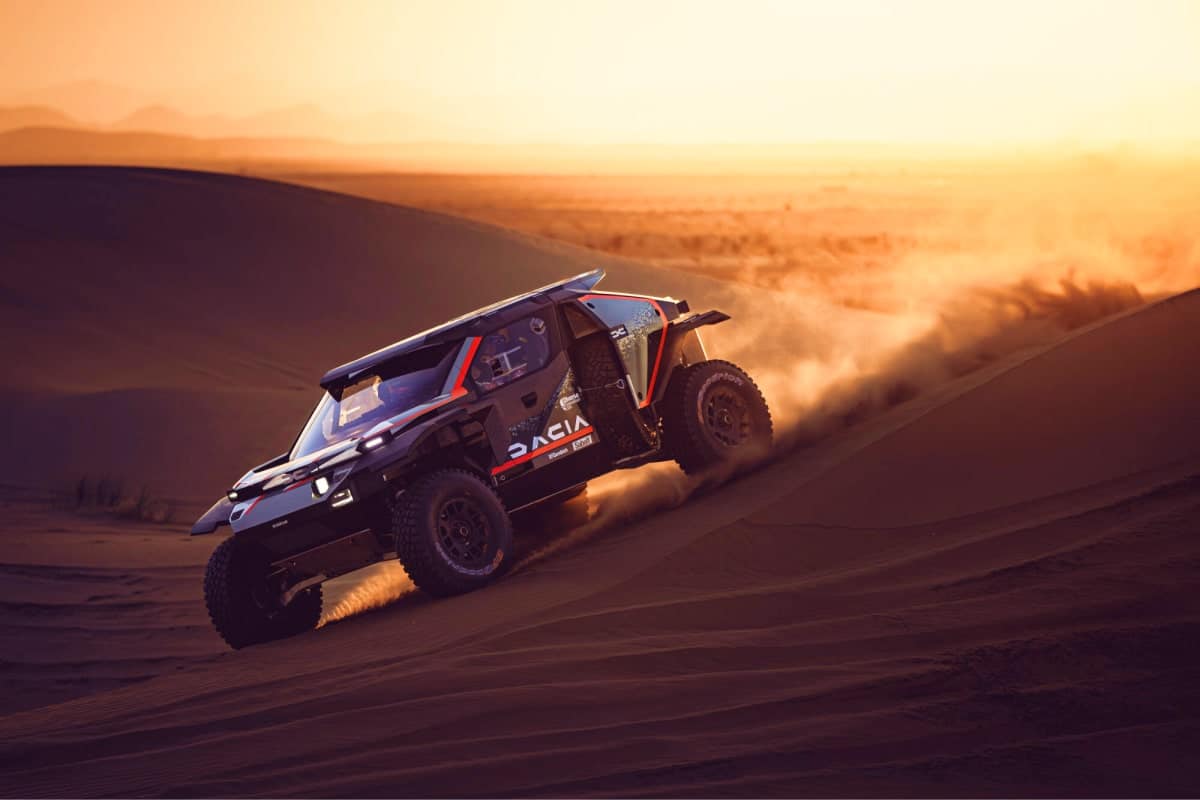 Dacia atténuateur de siège sur les Sandriders - © Dacia