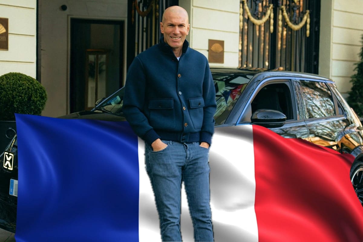 Zinédine Zidane x A290 - © Alpine cars