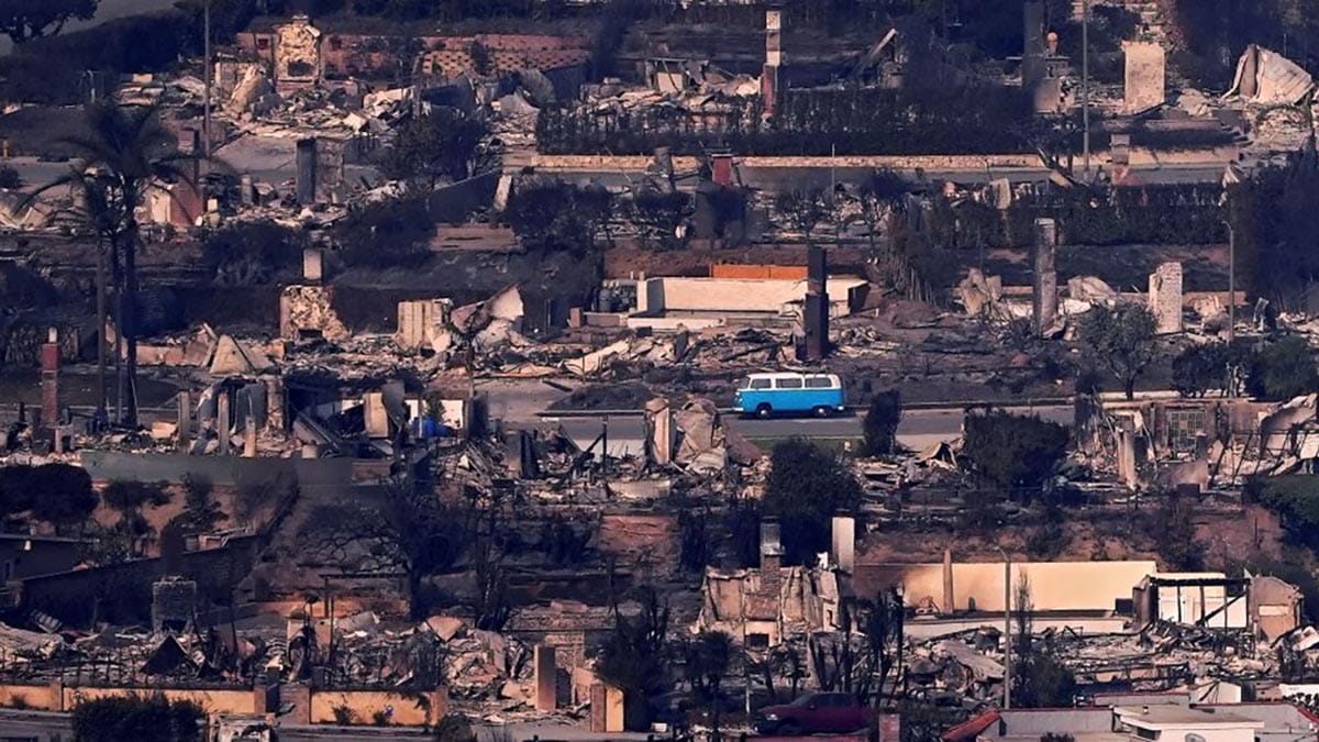 Volkswagen célèbre la Journée internationale du bus en restaurant « Azul », le T2 qui a survécu à l'incendie de Palisades à Malibu en janvier 2025