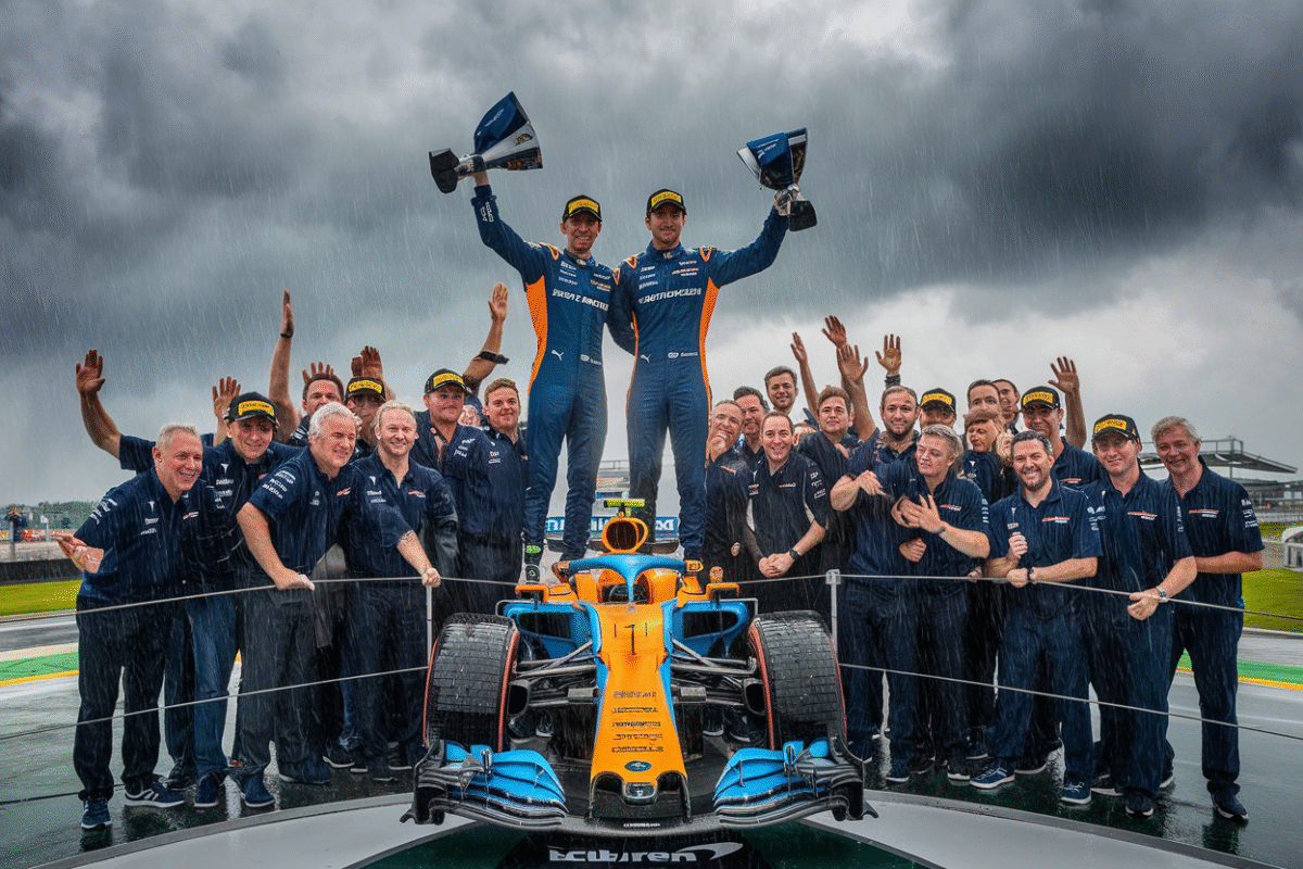 F1 - Grand Prix de Belgique  McLaren réalise le doublé avec