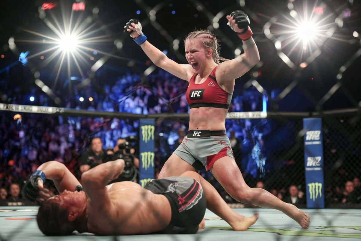 Mackenzie dern : De championne de jiu-jitsu à star de l'ufc, son message émouvant après avoir atteint le sommet du mma féminin