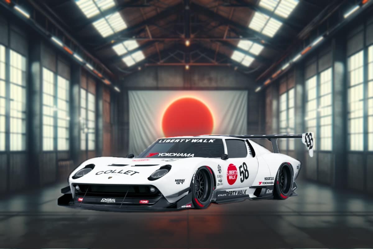 LB-Silhouette WORKS GT Lamborghini Miura - © Liberty Walk