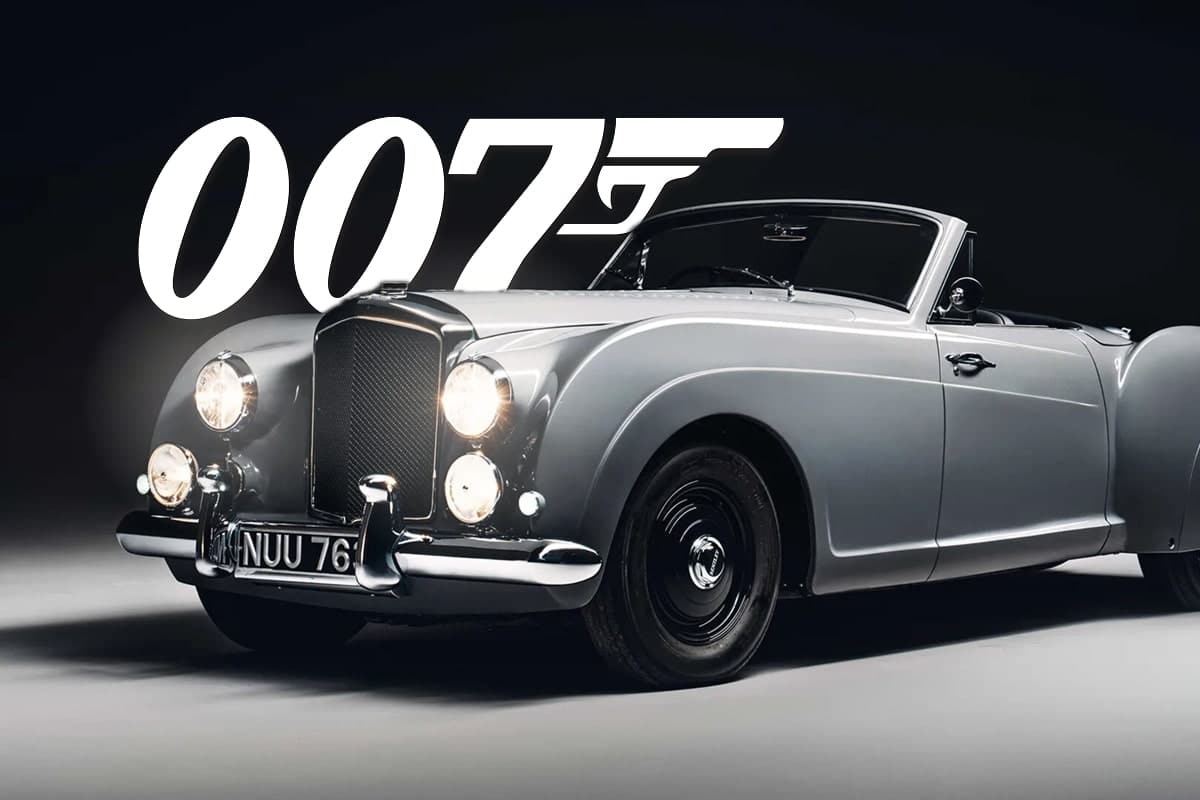 Bentley Locomotive James Bond