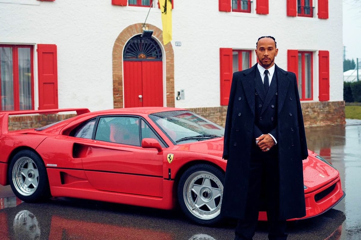 Lewis Hamilton F40 - © Scuderia Ferrari
