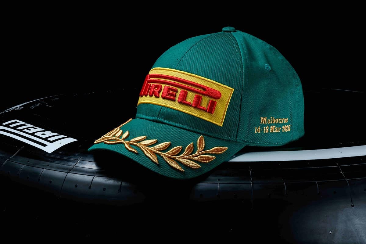 Pirelli Podium Caps - © Pirelli