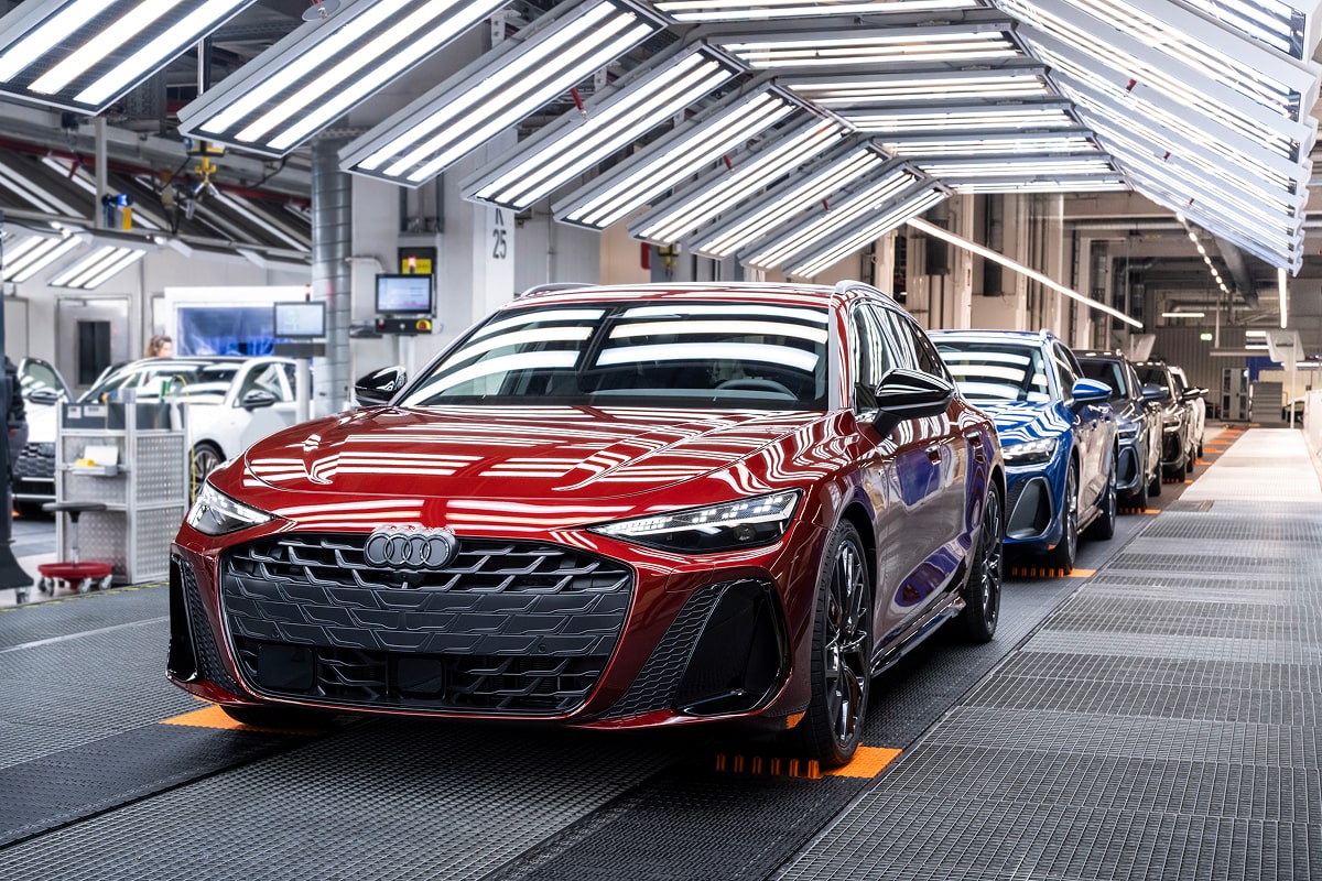 Production de la A6 - Audi