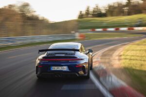 Jörg Bergmeister - 911 GT3 Record 2025 au Nürburgring - © Porsche