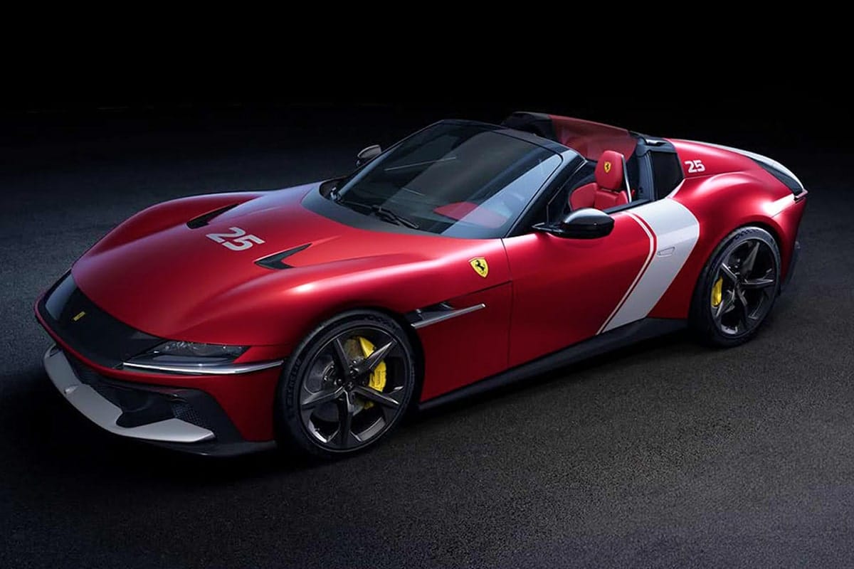 Livrée Rosso Racing 2025 12 Cilindri - © Ferrari